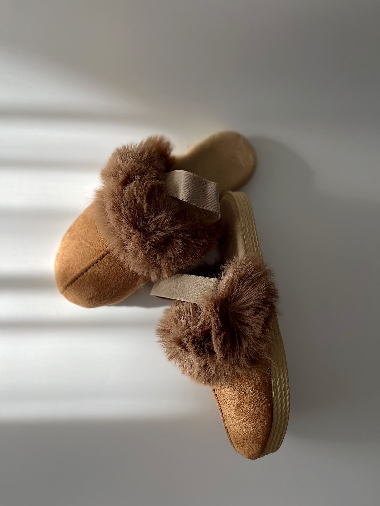 Mery Model Kadın Tüylü Ev Terliği