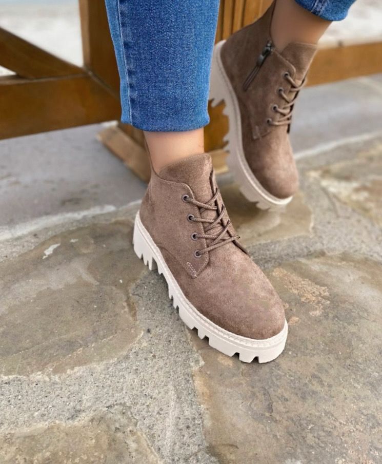 Kışlık Süet Kadın Bot