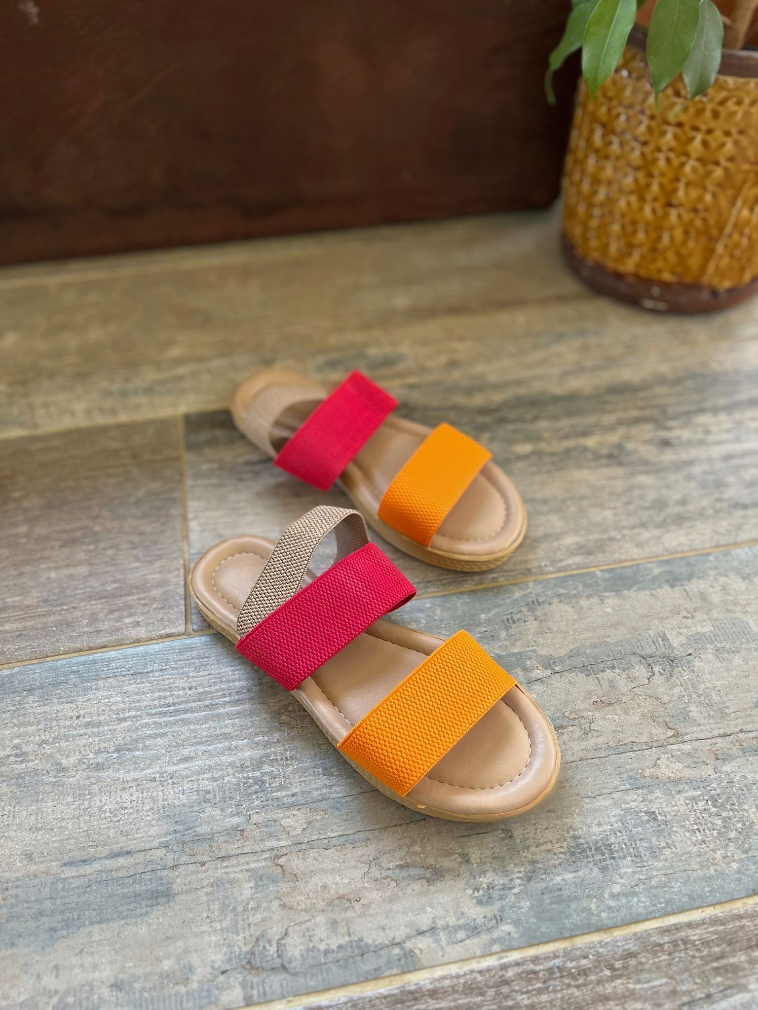 Valencia Model Yazlık Kadın Sandalet Ortopedik Taban