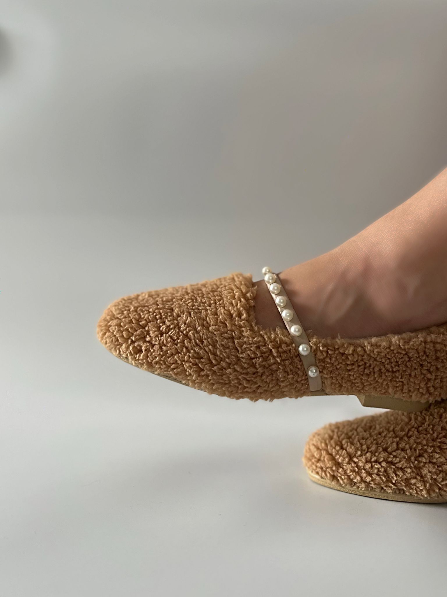 KADIN TEDDY İNCİ DETAYLI GÜNLÜK BABET