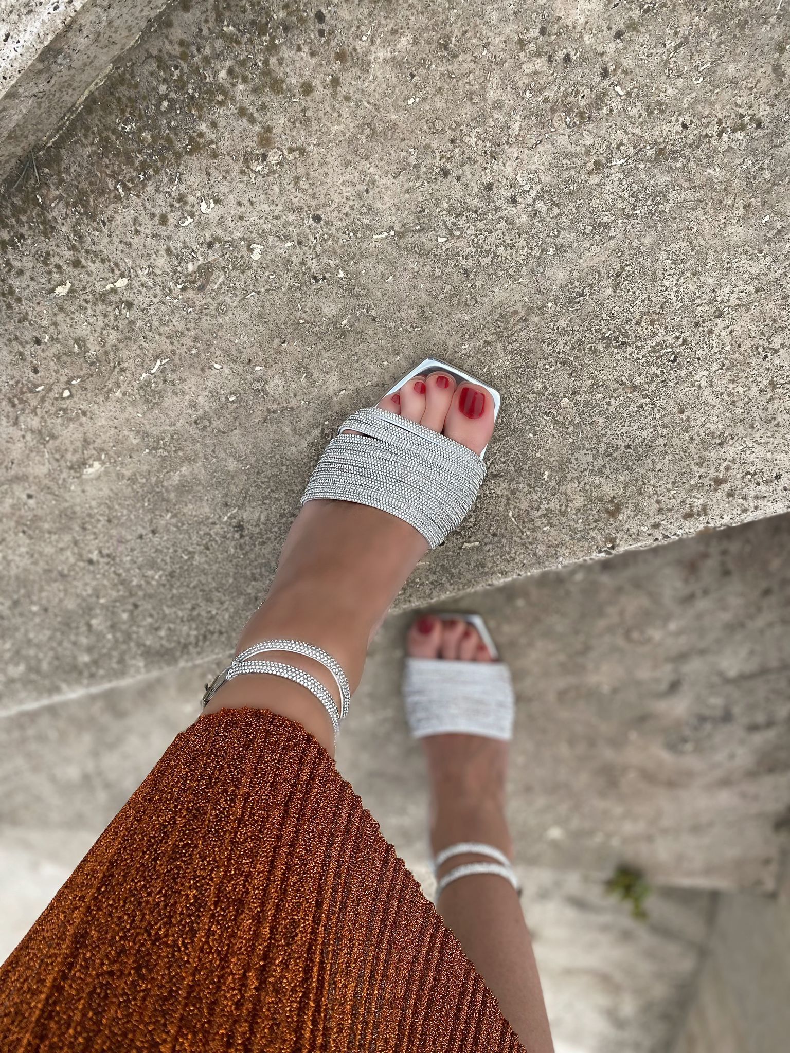 Zarif Taşlı Abiye Kadın Ayakkabı