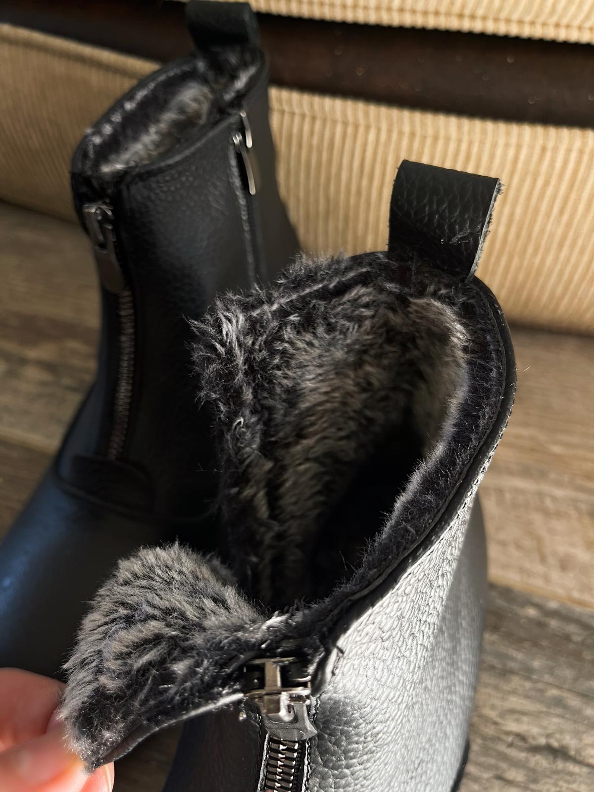 Kadın Hakiki Deri İçi Kürklü Kışlık Bot